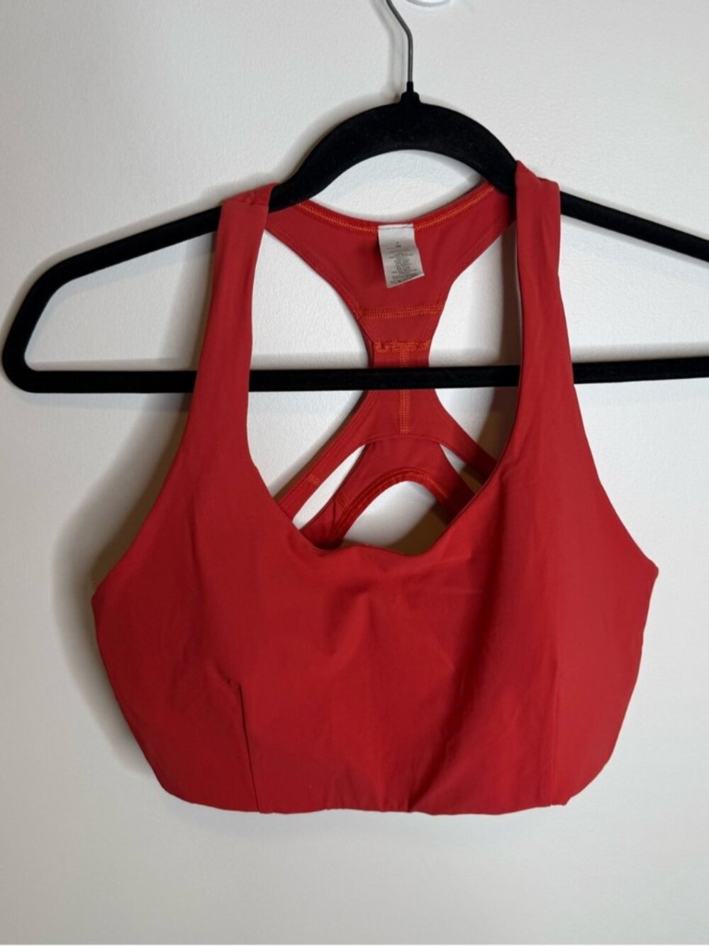 Lululemon Strong Identity Bra Carnation Red Size 8
